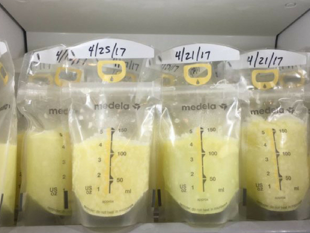 Como armazenar e descongelar o leite materno corretamente saquinhos com datas - Como armazenar e descongelar o leite materno corretamente!