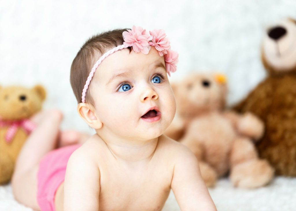 Faixa de cabelo para bebê e recém nascido