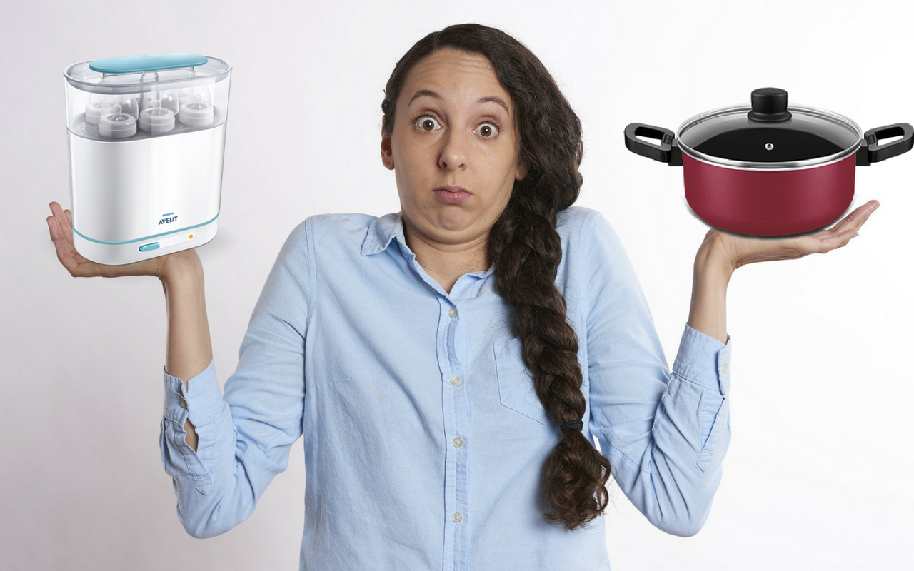 Esterilizador de mamadeira: você sabe qual é o melhor?
