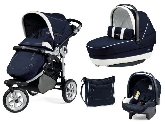 Travel System Trio Pegperego com moisés e bolsa - Travel System - Conheça tudo sobre este conceito para carrinho de bebê