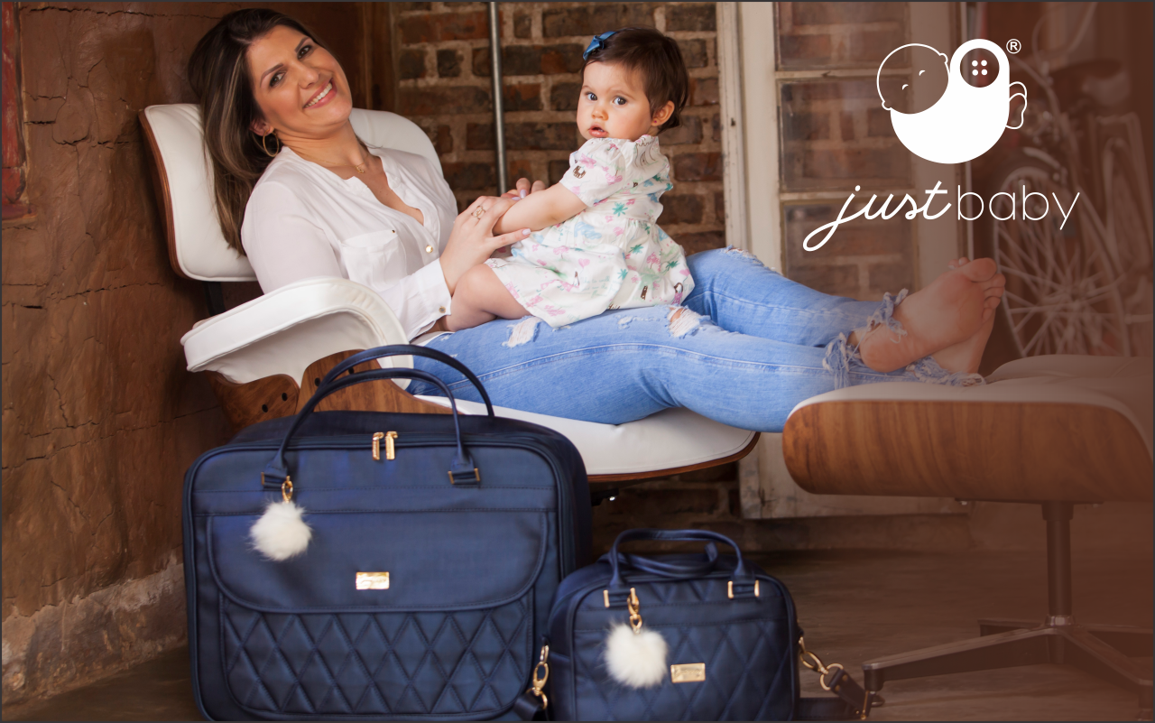 Just Baby: Marca que trás tendências ao universo das Bolsas de Maternidade