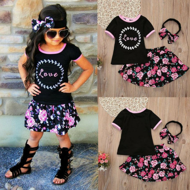 Moda Bebê Verão 2019 Saia floral - Verão 2019 na moda Infantil: Conheça as Trends aguardadas!