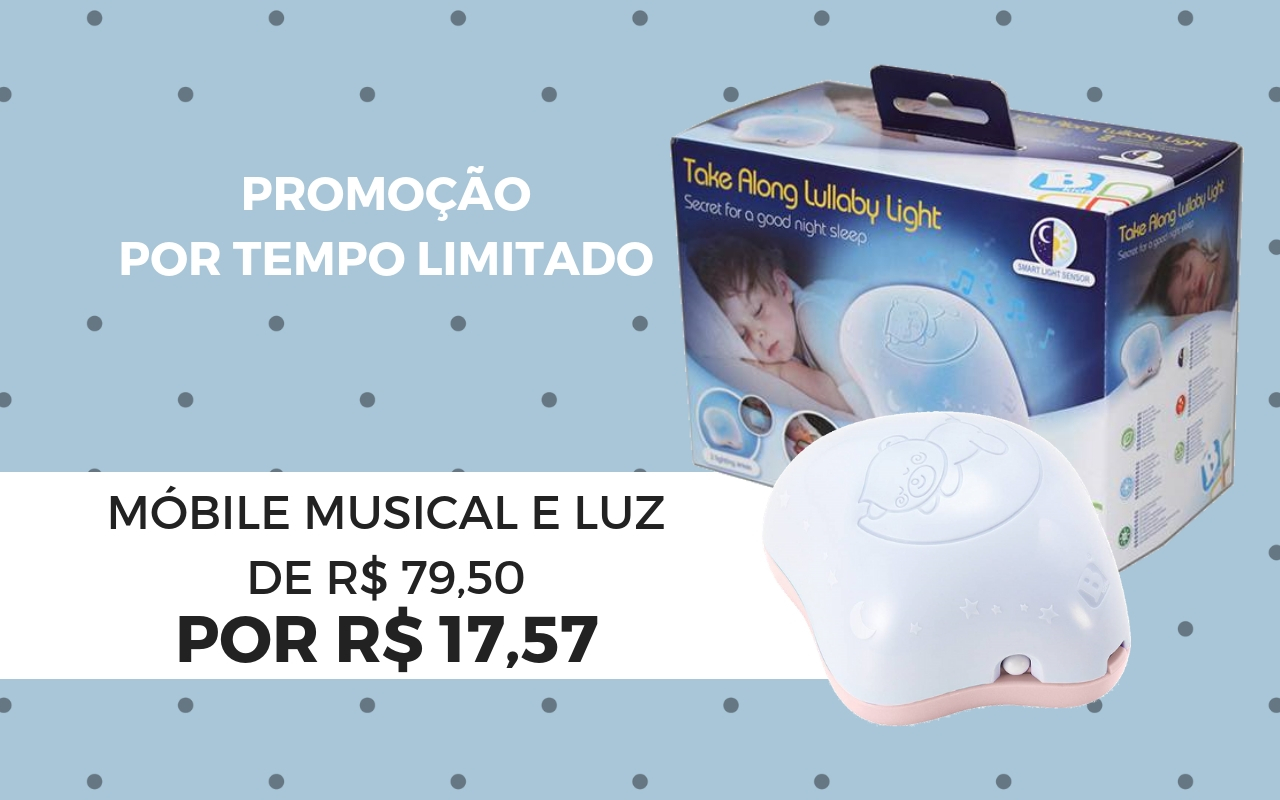 Mamadeira Musical com Músicas Divertidas e Luz em Promoção na Americanas