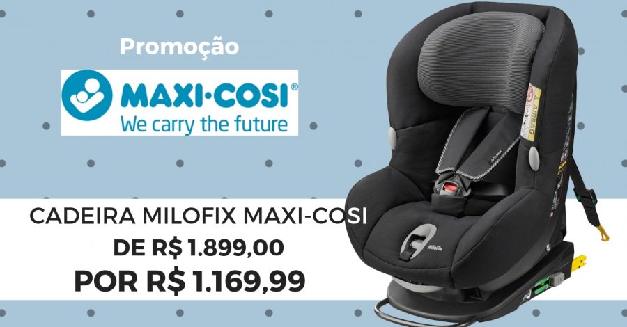 Cadeira de Carro MiloFix Maxi-Cosi 0-18kg | Promoção 38% off
