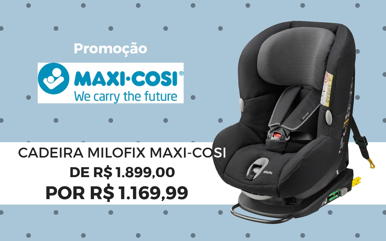 Cadeira de Carro MiloFix Maxi-Cosi 0-18kg | Promoção 38% off