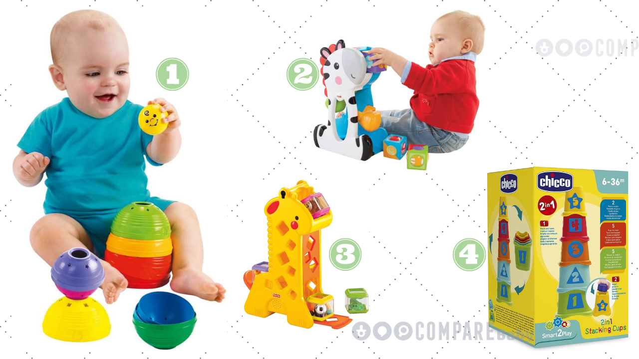 Brinquedos de Encaixe - Dia das Crianças: 34 sugestões de Brinquedos por faixa de idade!