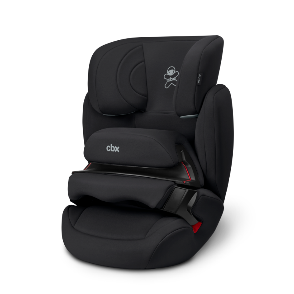 Cadeira Aura CBX Black - Cadeira AURA CBX | 9-36 kg | ESCUDO de PROTEÇÃO