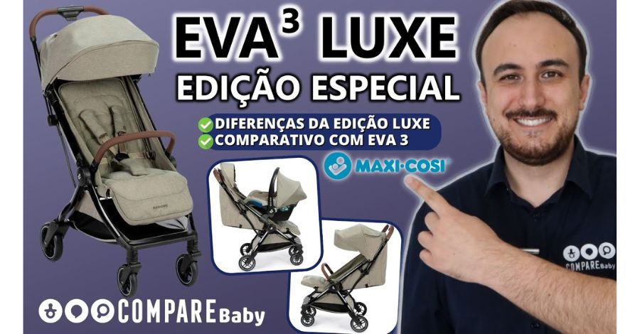 Carrinho Eva 3 LUXE Maxi-Cosi